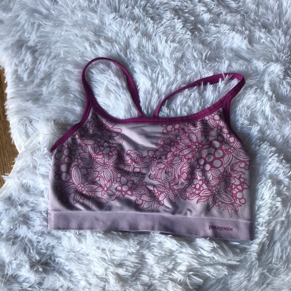 Patagonia Large Purple Sports Bra
